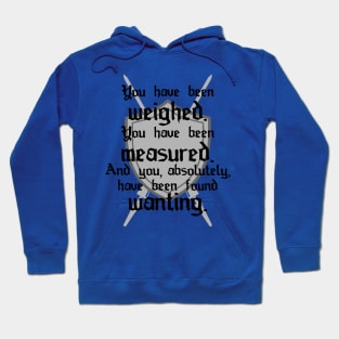 A Knight's Insult Hoodie